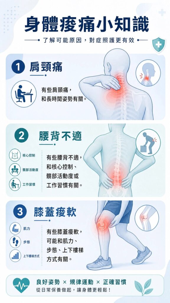 身體痠痛小知識台北中風物理治療動作再學習-領醫立達診所